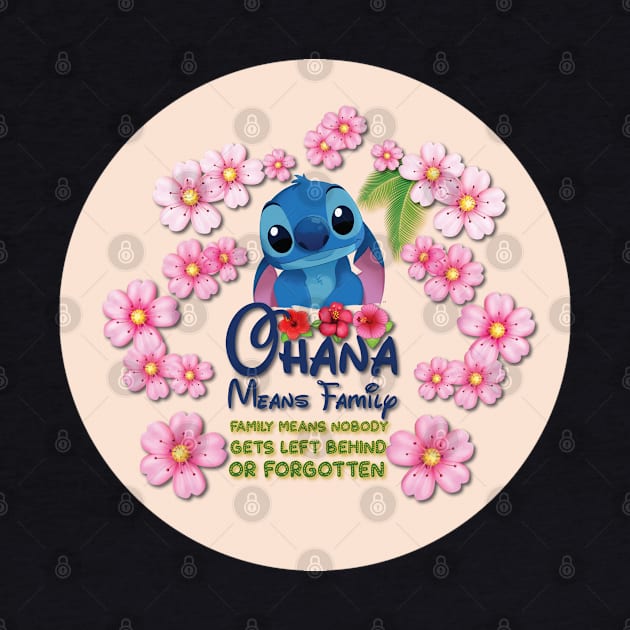 Oana means family | cute Stitch by PyGeek